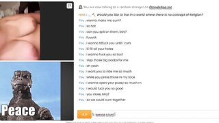 Omeagle Chubby Tits getting Naughty