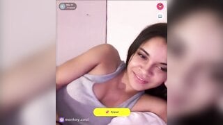 19 year old girl plays truth and dare on Monkey app