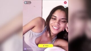 19 year old girl plays truth and dare on Monkey app