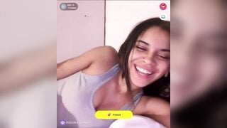 19 year old girl plays truth and dare on Monkey app
