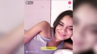 19 year old girl plays truth and dare on Monkey app