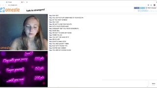 Cute innocent blonde girl g766