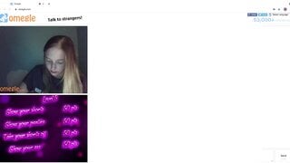 Cute innocent blonde girl g766