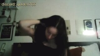 Greek girl having some more fun afterwards