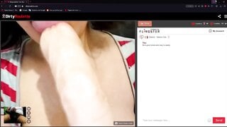 Dirtyroulette 348 Busty Mexican deepthroat and ride big dildo