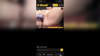 Desperate slut begged me to stay and help her cum *NO AUDIO*