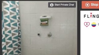 Cutie Rubs One Out In The Shower
