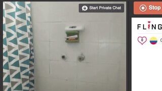 Cutie Rubs One Out In The Shower