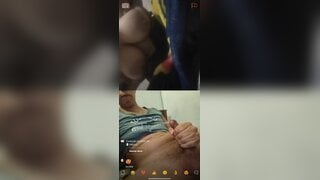 Hot Mexican girl wants milk and helps me cum (no sound)