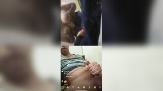 Hot Mexican girl wants milk and helps me cum (no sound)