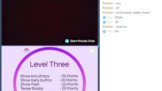 Ava 22. Points Game Beats high score