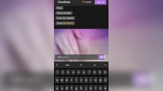 British Beauty gets naughty on chathub