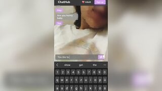 Sweet American Teen shows me how she uses her toy