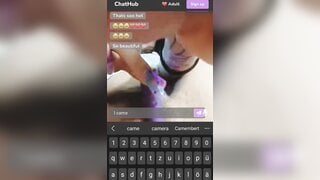 Sweet American Teen shows me how she uses her toy
