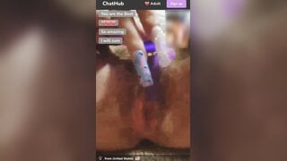 Sweet American Teen shows me how she uses her toy