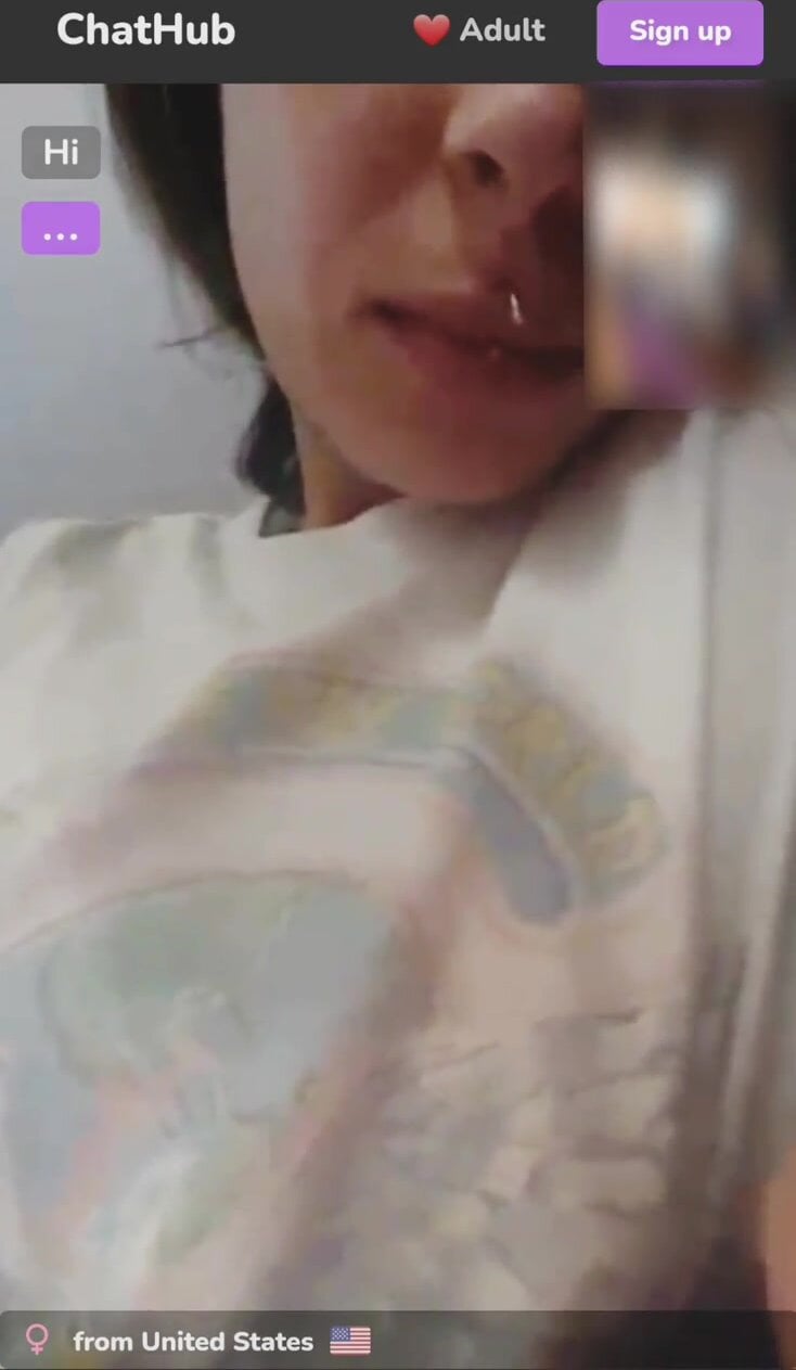Sweet American Teen shows me how she uses her toy