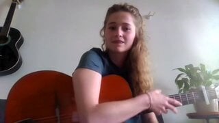 Shy Guitar Girl quick flash