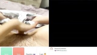 Ometv russian masturbates and moans(with sound)