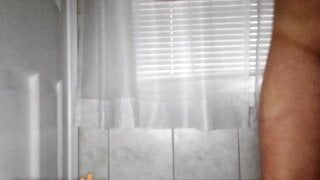 mask emo teen masturbate for his master