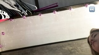 Teen slut masturbates and shows EVERYTHING on Monkeyapp