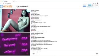 Brazilian girl plays the game