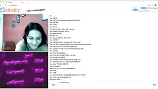 Brazilian girl plays the game