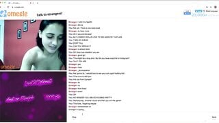 Brazilian girl plays the game