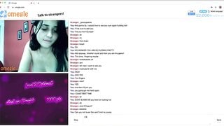 Brazilian girl plays the game