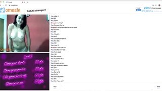 Brazilian girl plays the game