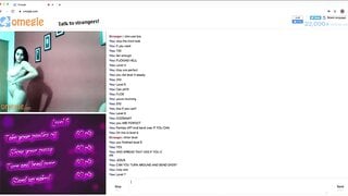 Brazilian girl plays the game