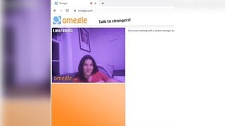 Cute girl cheating on omegle
