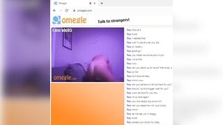 Cute girl cheating on omegle