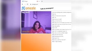 Cute girl cheating on omegle
