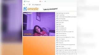 Cute girl cheating on omegle