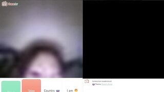 Russian chick masturbating and showing boobs