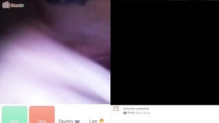 Russian chick masturbating and showing boobs