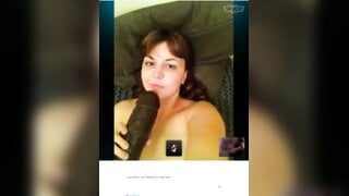 British Milf bates on Skype
