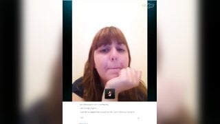 British Milf bates on Skype