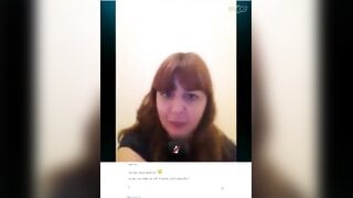 British Milf bates on Skype
