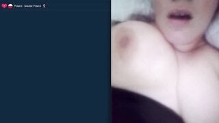 Big Tits Polish Babe Puts on a Show