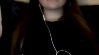 Hidden masturbation (clothed) on Omegle (no sound)