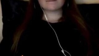 Hidden masturbation (clothed) on Omegle (no sound)