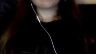 Hidden masturbation (clothed) on Omegle (no sound)