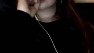Hidden masturbation (clothed) on Omegle (no sound)
