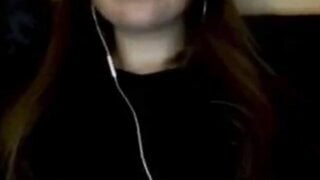 Hidden masturbation (clothed) on Omegle (no sound)