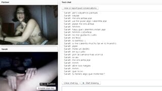 Two spanish lesbians bating on Chatroulette