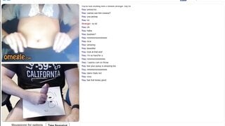 19 year old teasing for Elephantmans cum