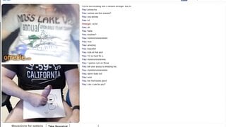 19 year old teasing for Elephantmans cum