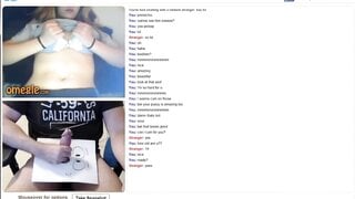 19 year old teasing for Elephantmans cum