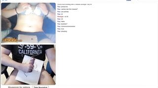 19 year old teasing for Elephantmans cum